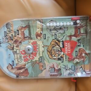 Vintage Marx "The Big Game" Bagatelle Pinball Game